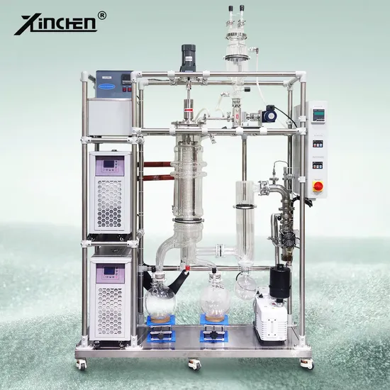 5L 10L 20L ラボ化学真空ショートパス蒸発器価格ワイプフィルム蒸留装置ターンキーシステムショートパス蒸留キット